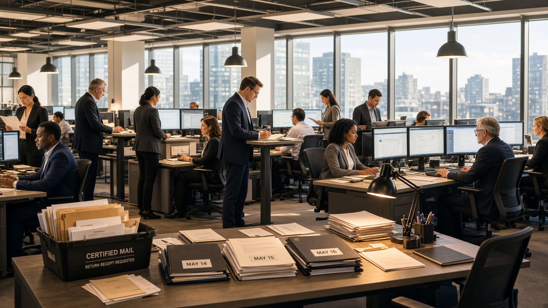 Operations floor